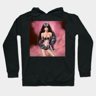 Hair Metal Girl Hoodie